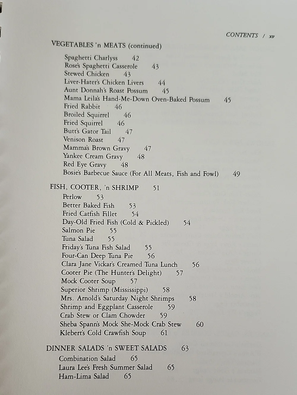 Vintage White Trash Cooking Cookbook 1986
